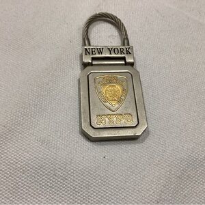 2001 Post 9-11 New York Police Department NYPD Key FOB.  Pre-Owned.